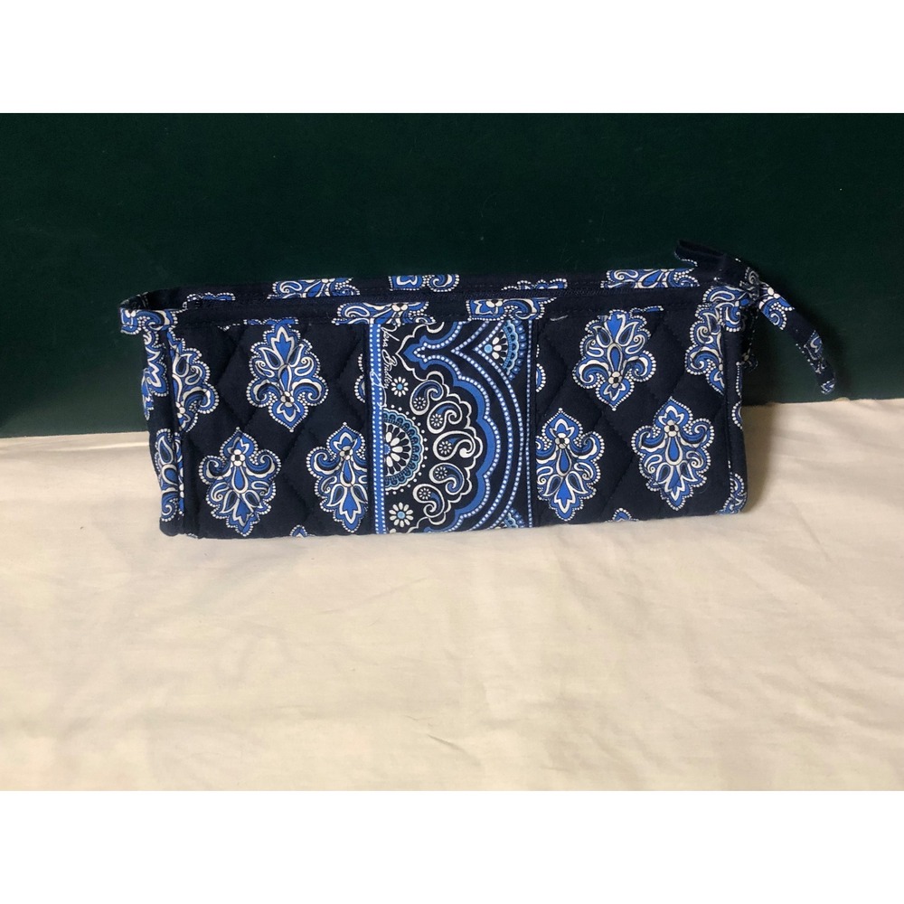 Vera Bradley Retired Navy Windsor Cosmetics Pouch